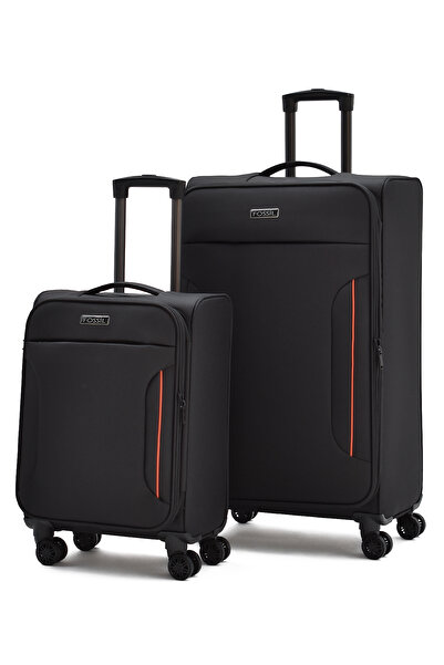 Fossil Ultra Light 2'li Valiz Seti Büyük ve Kabin Boy – 360° 8 Tekerlekli, Ha...