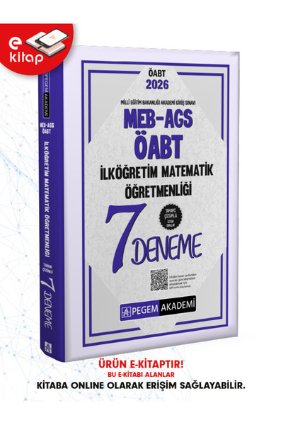 Pegem Akademi Yayıncılık 2026 MEB-AGS-ÖABT İlköğretim Matematik Öğretmenliği ...