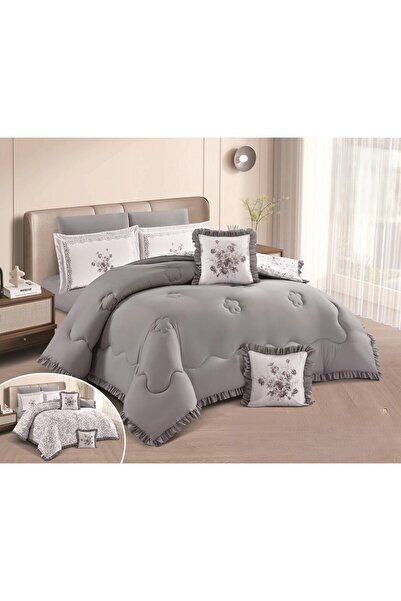 NAJMA Single bed sheet set, luxurious double-sided summer quilted comforter f...