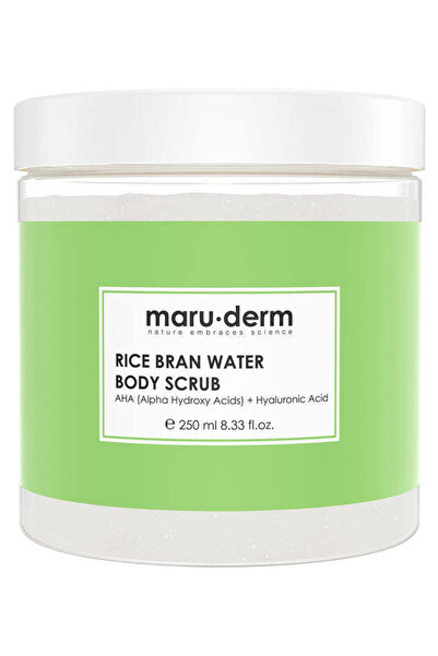 Maru.Derm مقشر الجسم بماء نخالة الأرز