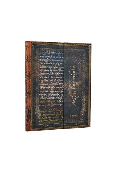 Paperblanks 2026 English Diary Michelangelo, Handwriting Ultra Hor Ajanda