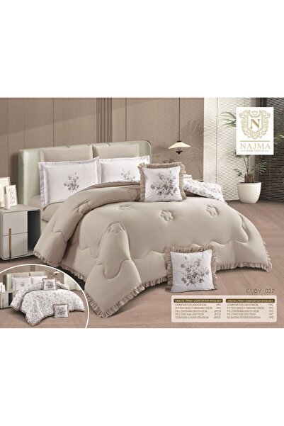 NAJMA Wisal Summer Bedspread, Single and a Half Size, 5 Pieces