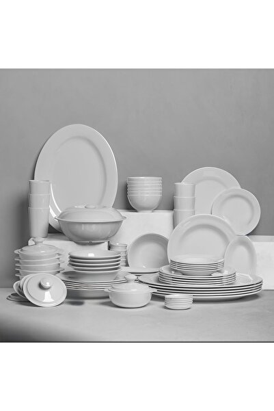 cc bin shihon A luxurious 184-piece melamine dinner set for 12 people, made o...