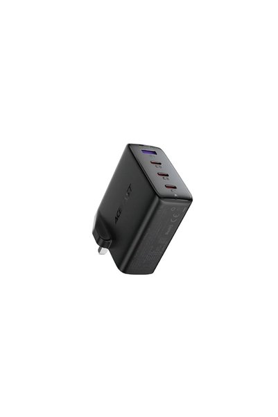 Anker AceFatst 100W Wall Charger with 3 Type-C Ports and 1 USB Port - Black