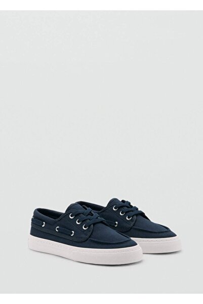 MANGO Kids Bağcıklı tekne ayakkabısı