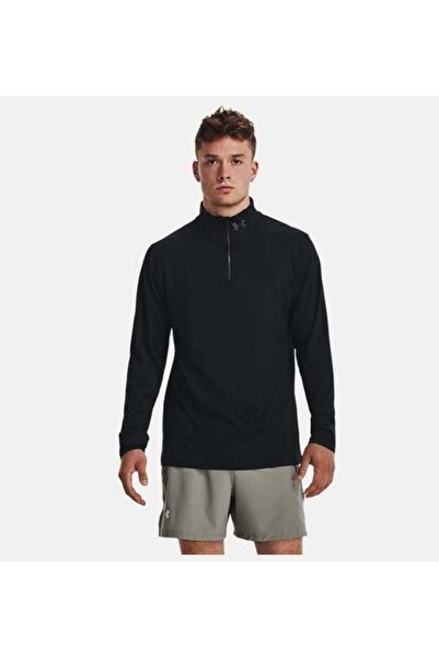 Under Armour A1379288-001 Ua Launch Pro 1-4 Zip Мъжки суичър Черен