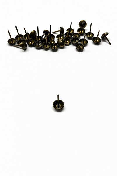 HB DİZAYN Antik Renk Metal Raptiye – Dekoratif & Döşemelik (20 Adet)