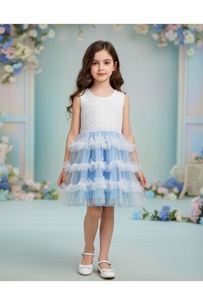 BEGONYA BEBECE KIDS Girl's Lace Dress 2/6 Years Old