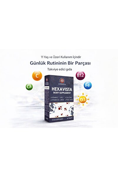 Vitovista HEXAVISTA BODY SUPPLEMENT 60 TABLET