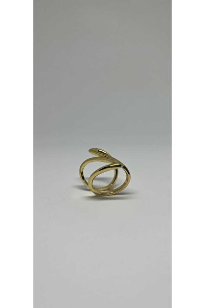 Zenska Jewelry Özel Tasarım Modern Kıvrım Model Kadın Yüzük