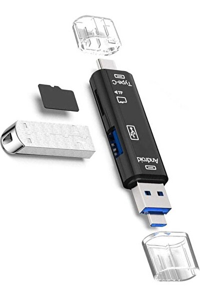 Marvers 5-in-1 multi-function card reader for high-speed data transfer in a c...