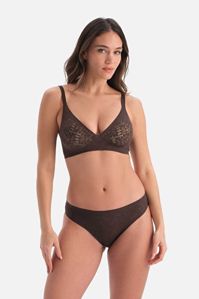 Dagi Brown Laser Cut Adhesive Hipster