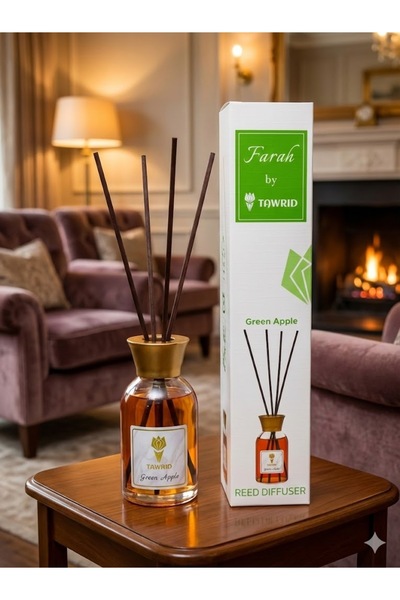 TAWRİD SONA YAŞAM Çubuklu Oda Kokusu Yeşil Elma 100ml
