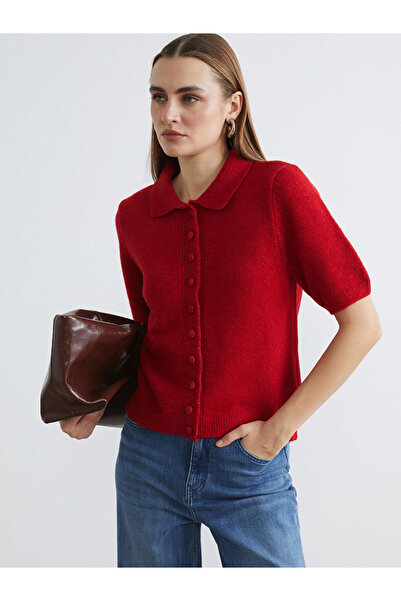 LC Waikiki Sparkling Choices by Shining Store Devrik Roba Collar Women's Knit...