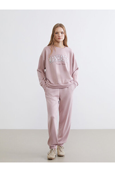 LC Waikiki Rmz Gi̇yi̇m Farkiyla Soft Touch Women's Jogger Sweatpants