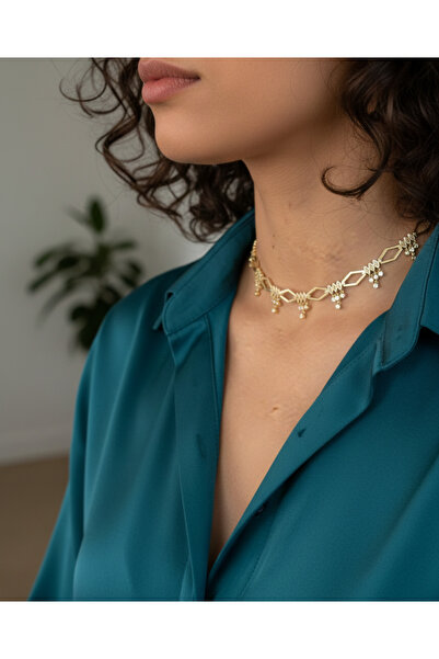 Tüko Store قلادة تشوكر طراز VIP