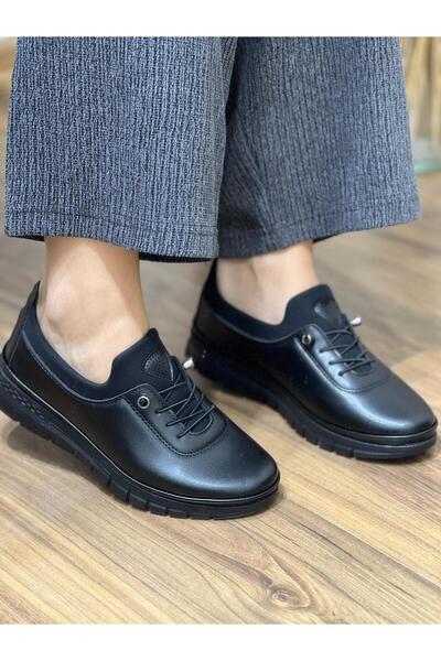 BAYRAKÇIOĞLU DALGIÇ KUMAŞ DERİ TABAN LASTİK BAĞCIKLI 4 NOKTADAN ORTOPEDİK TAB...