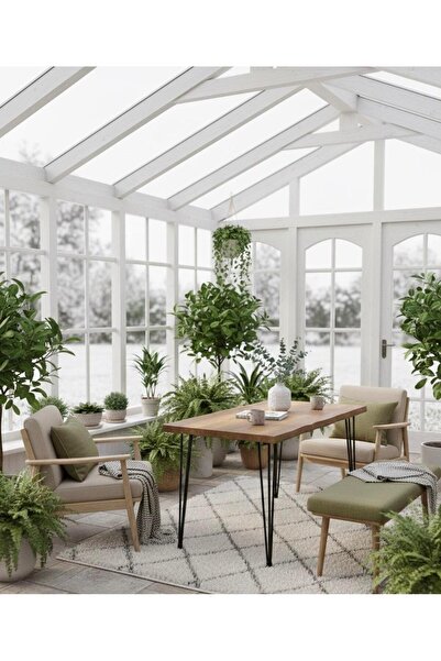 gökçem Bahçe Masası (Sandalyeler Görsel Amaçlıdır)