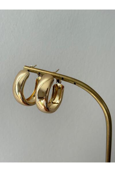 XUPING JEWELRY Plain Thick Model Xp Gold Hoop Earrings