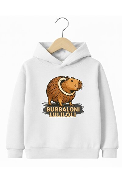 Tiny and Co Unisex 100% Cotton Tukanno Bananno Printed Children's Hooded Swea...