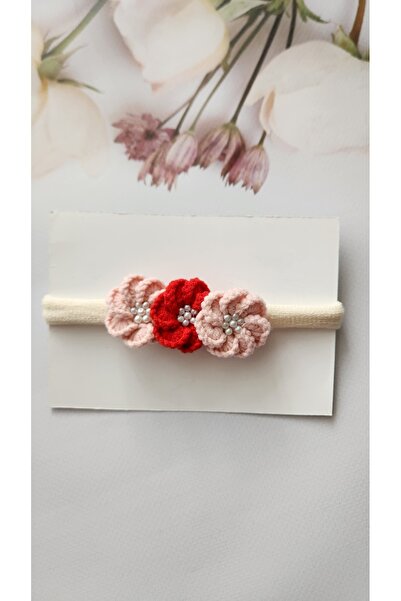 Baby El örgüsü bebek bandana / antialerjik / Bebek hediyelik/0-1 yaş