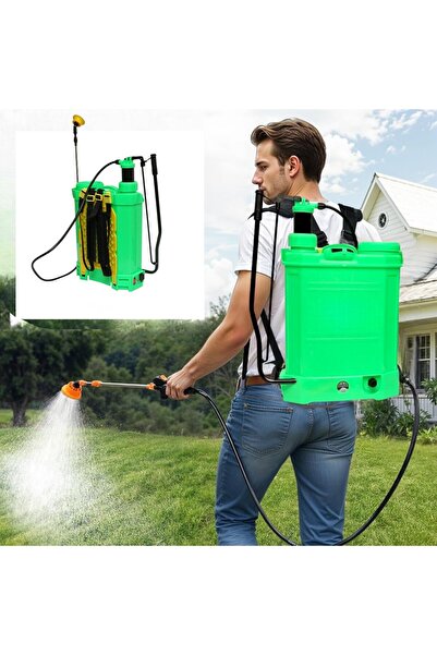 OEM 2 in 1 electric and manual agricultural sprayer, 16L backpack, 12V 8Ah ba...