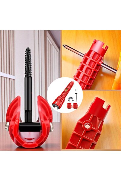 OEM Cheie 8 in 1 Multifunctionala pentru Chiuveta si Robinet, Scule Instalator,Sanitare Baie/Bucatarie