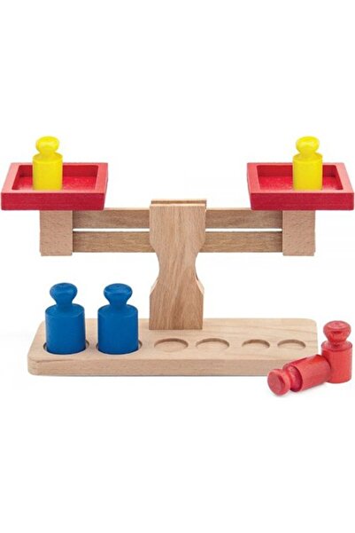 Play Wood Scale with Wooden Box 313