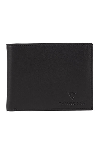 TANGCARF Genuine Leather Men's Wallet |   Lusso 5207 - Napa Black