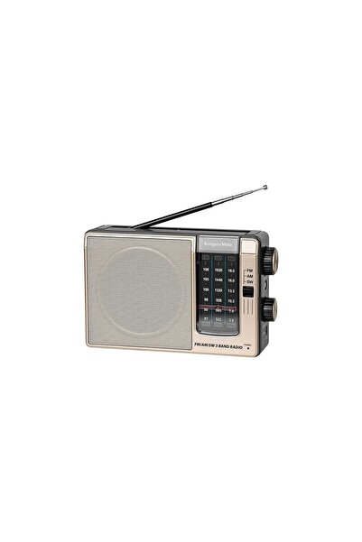 Kruger&Matz Radio portabil analog AM /FM /SW 3W 205x63.2x130mm