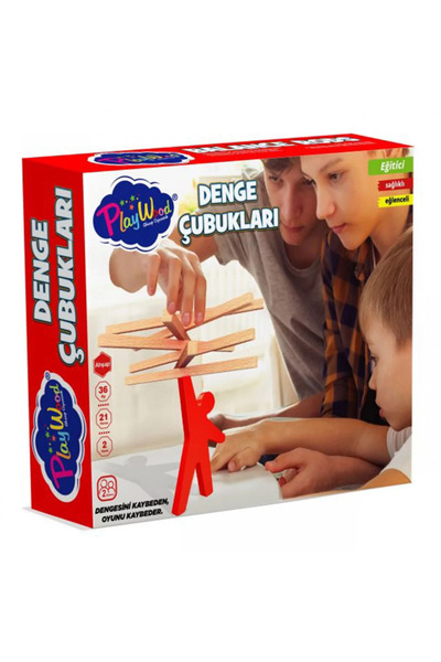 NW NessiWorld Wooden Balance Bars