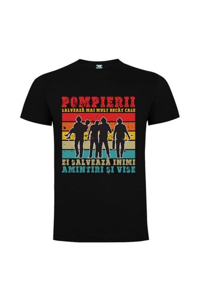 Printees Tricou bărbat - Pompierii salvează vise