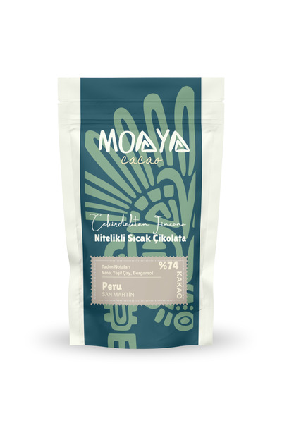 Moaya Cacao Peru Nitelikli Sıcak Çikolata