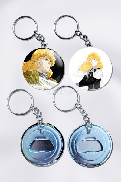 ZipZap حلية مفاتيح على شكل حقيبة من أنمي جينغا إييو دينسيتسو (قطعتان)