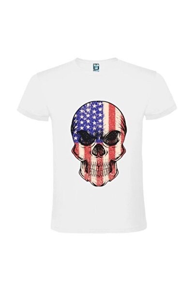 Printees Tricou bărbat - US Skull