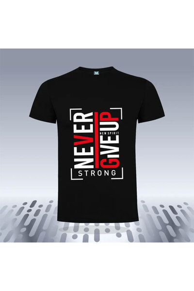 Printees Tricou bărbat - NEVER GIVE UP