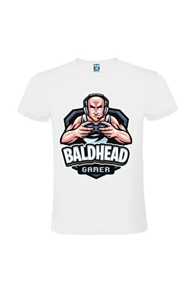 Printees Tricou bărbat - Baldhead Gamer