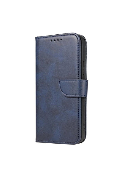 OEM Samsung Galaxy S25 Plus Magnetic Wallet Case, Blue