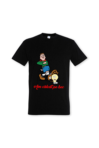 Printees Tricou bărbat - AM CALCAT PE BEC