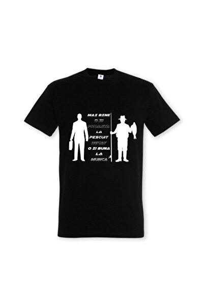 Printees Tricou „ Mai bine o zi proastă la pescuit”