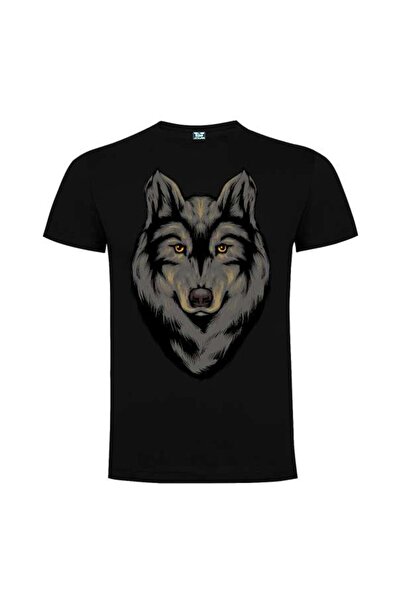 Printees Tricou bărbat - Lup negru