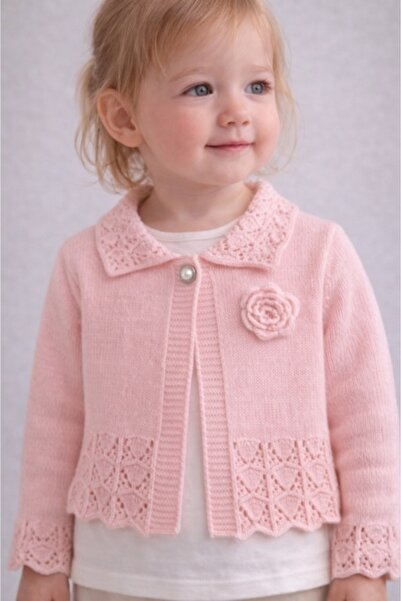 Superbaby Modify Knitted Cardigan – Comfort and Style Pink