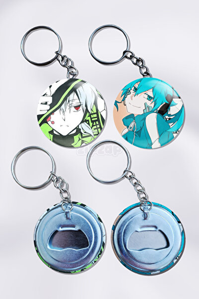 ZipZap Διακοσμητικό Μπρελόκ Τσάντας Anime Kagerou Project (2 ΤΕΜ)