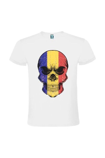 Printees Men's T-shirt - Romanian Skull