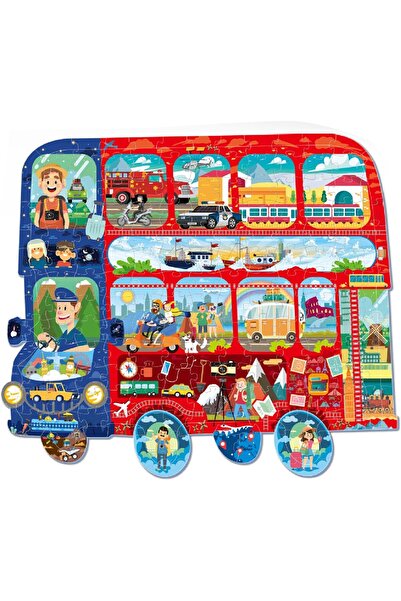 Generic Indana Floor Puzzle for Children Ages 4-8 Years - 128 Pieces