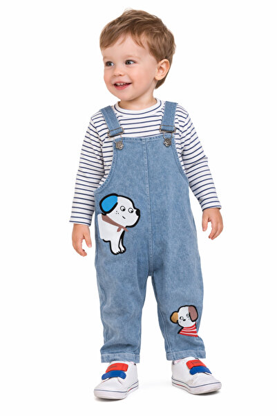 Aspo Baby Kids Erkek Çocuk Salopet Takım