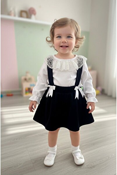 MİSS MİYA Kız çocuk Bodyli salopet Takım