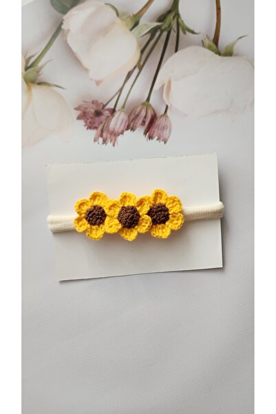 Baby El örgüsü bebek bandana / antialerjik / Bebek hediyelik/0-1 yaş