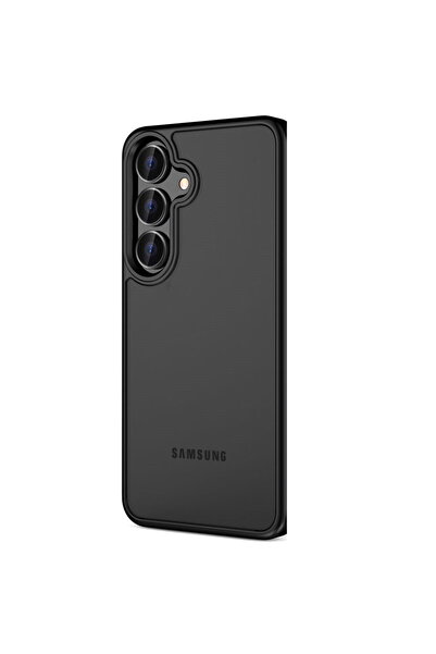 Tech-Protect Carcasă MagMat neagră mată pentru Galaxy S25+