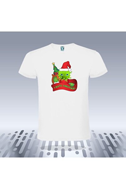 Printees Tricou bărbat - VIRUS HATE CHRISTMAS